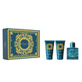 Versace Eros 3 Piece Gift Set: Eau de Toilette 50ml - Shower Gel 50ml - Aftershave Balm 50ml - Default Title - Gift Set at MyBeautyBoutique by Versace