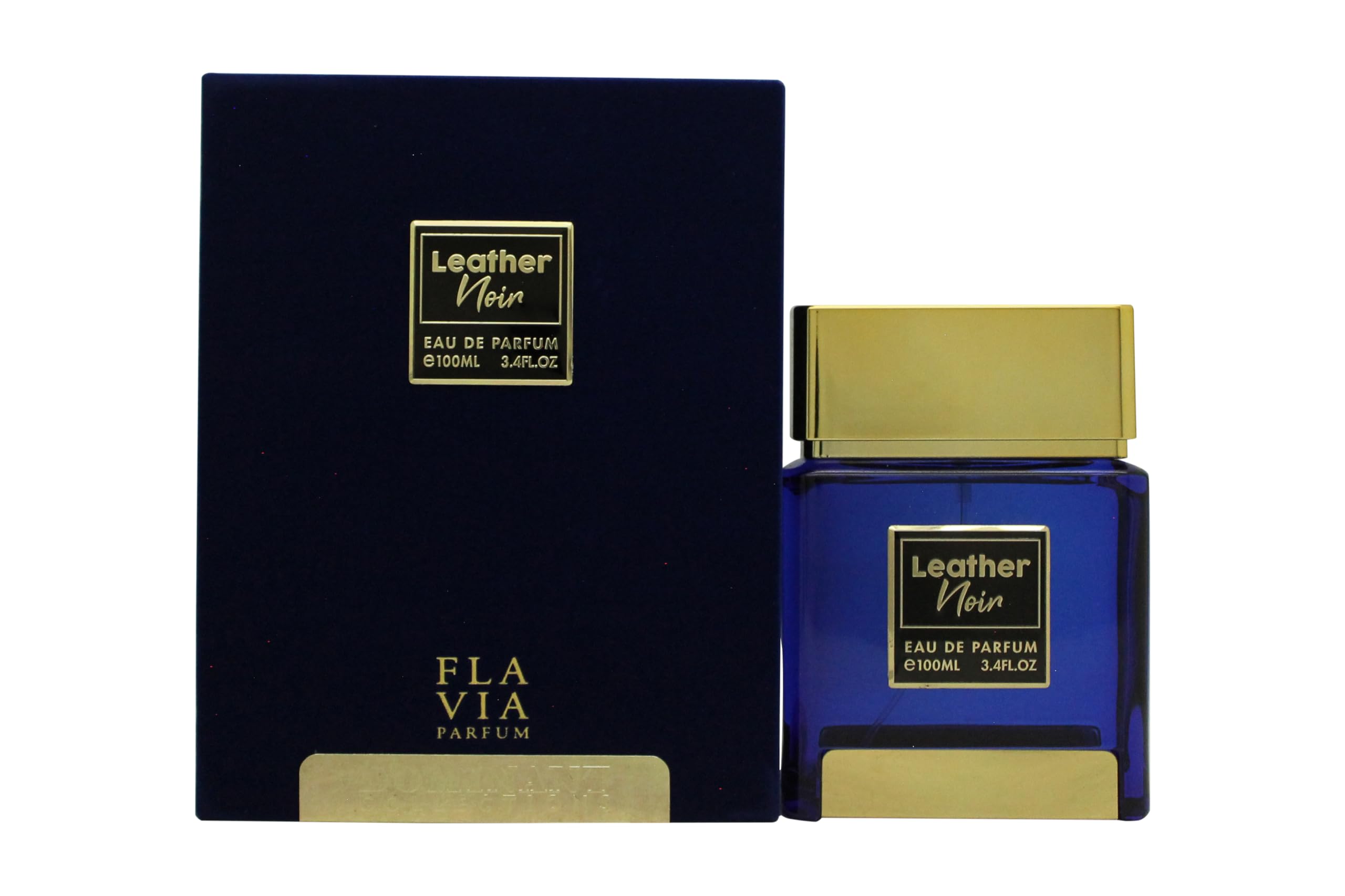 Flavia Leather Noir Eau de Parfum 100ml Spray - Unisex at MyBeautyBoutique by Flavia