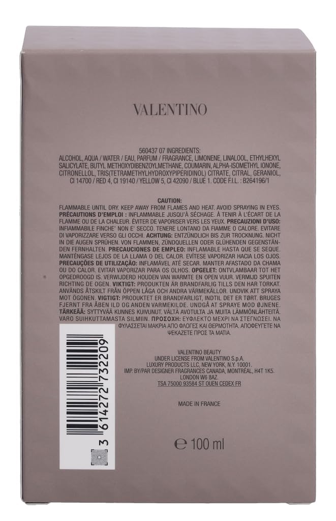 Valentino Uomo 2021 Eau de Toilette 100ml Spray