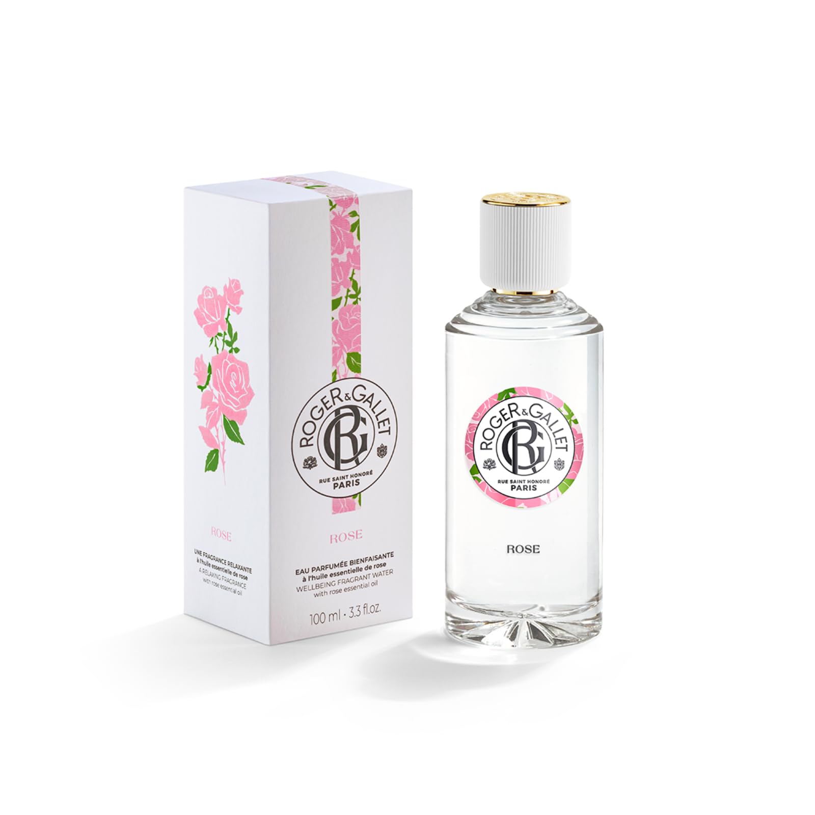 Roger  Gallet Rose Fragrant Wellbeing Water 100ml