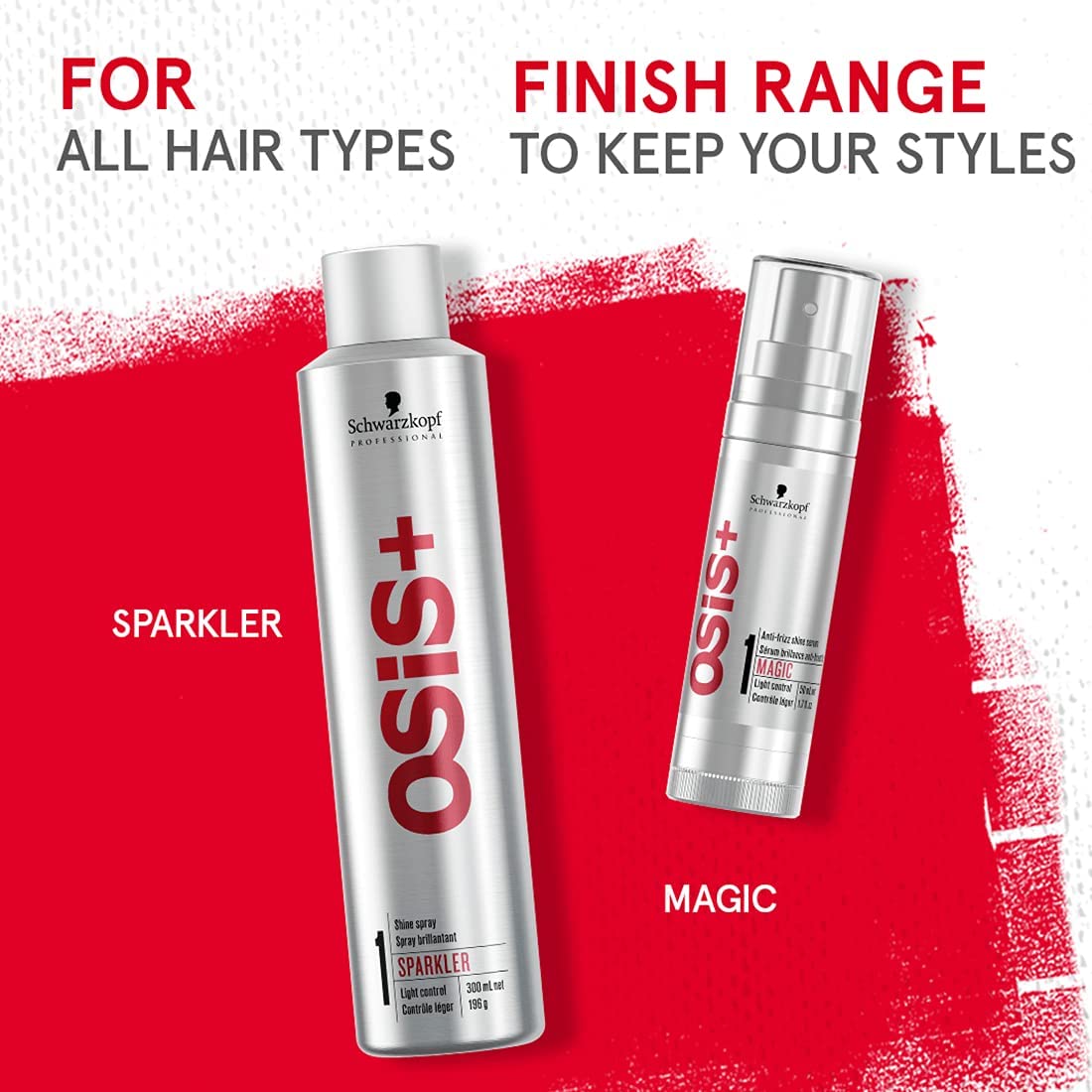 Schwarzkopf Osis+ Magic Anti-Frizz Shine Serum 50ml - 1 Light Control