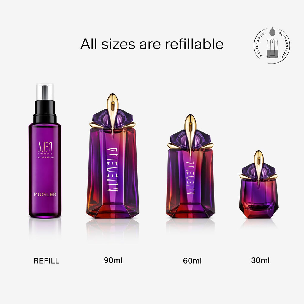 Mugler Alien Hypersense Eau de Parfum 100ml Refill