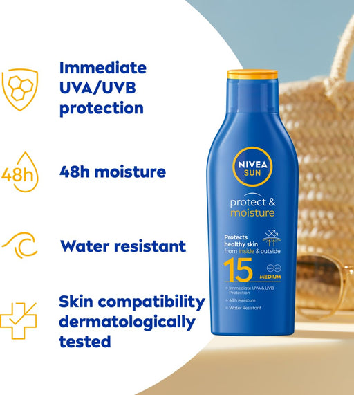 Nivea Sun Moisturising Sun Lotion SPF15 