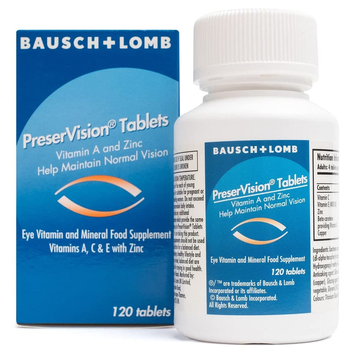 Preservision Multi-Vitamin & Mineral Tablets