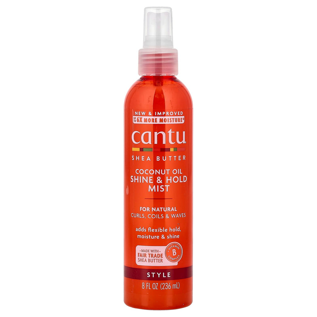 Cantu Shea Butter for Natural Hair Coconut Oil Shine & Hold Mist 237ml