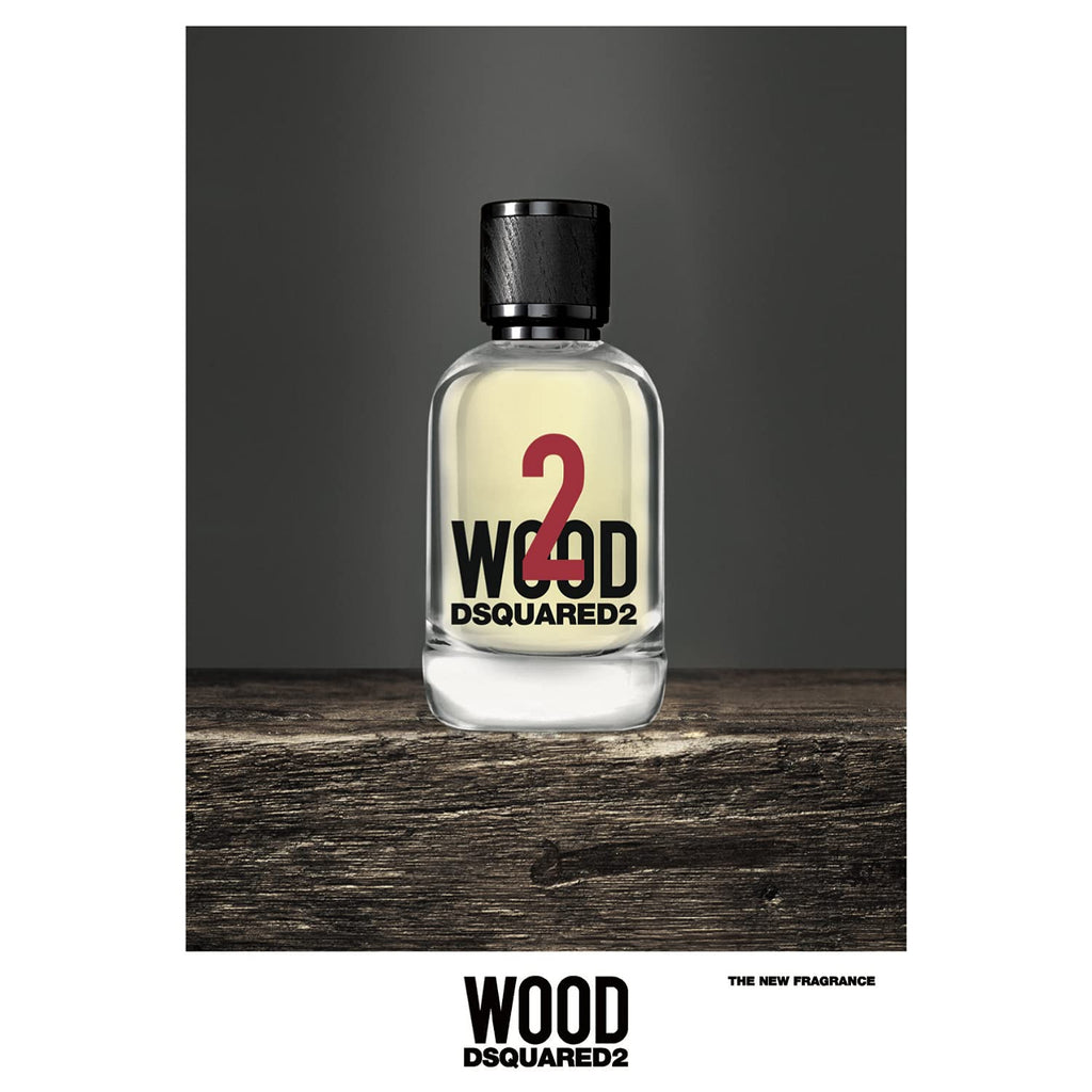 DSquared² 2 Wood Eau de Toilette 100ml Spray - Eau de Toilette at MyBeautyBoutique by DSQUARED2