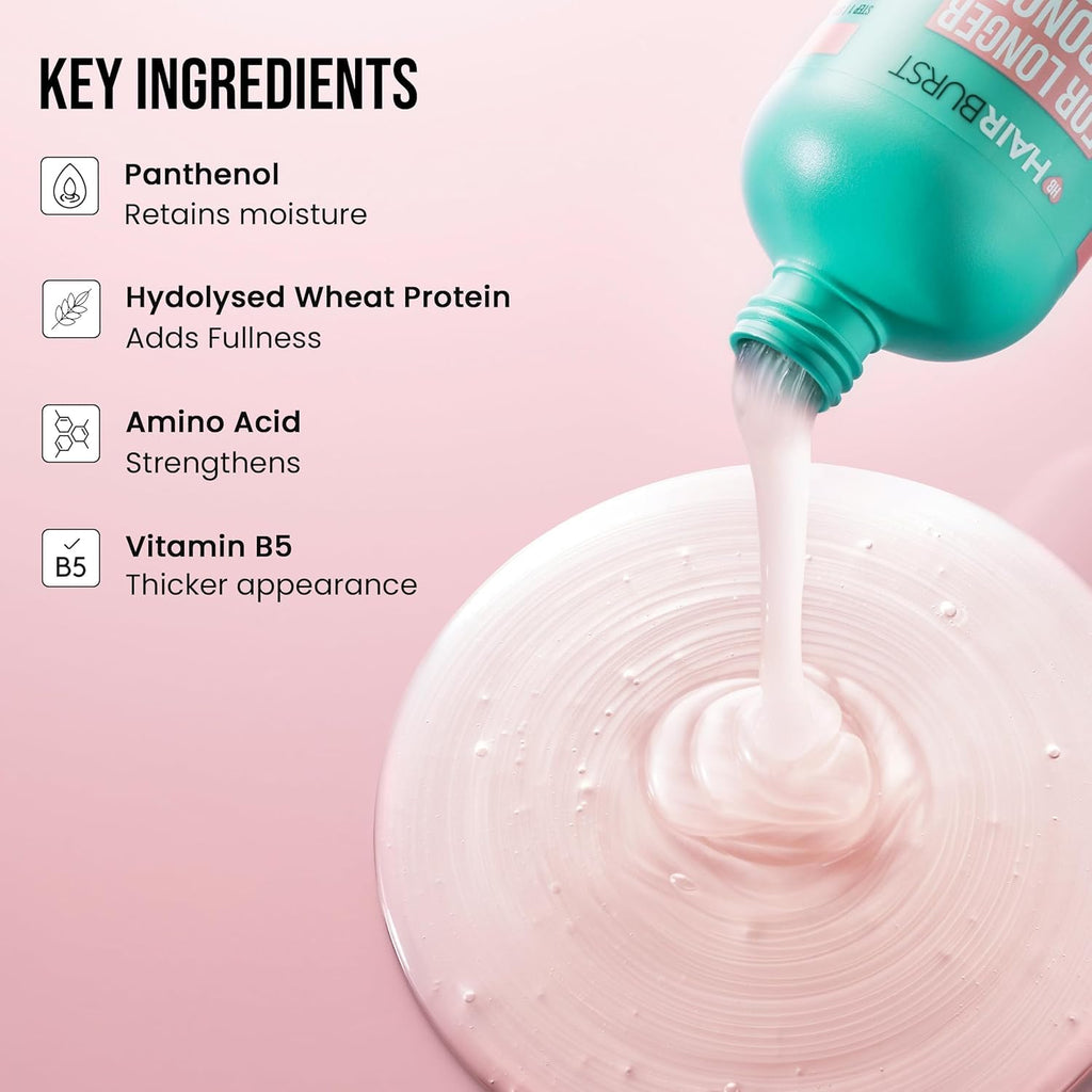 Hairburst Original Trio Bundle - Shampoo 350ml - Conditioner 350ml - Elixir Spray 12ml