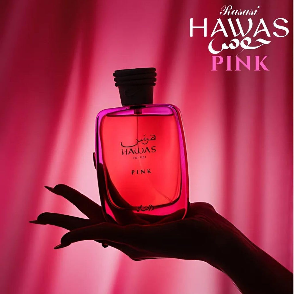 Rasasi Hawas For Her Pink Eau de Parfum 100ml Spray