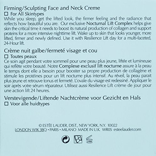 Estée Lauder Resilience Lift Night Firming/Sculpting Face and Neck Cream 50ml