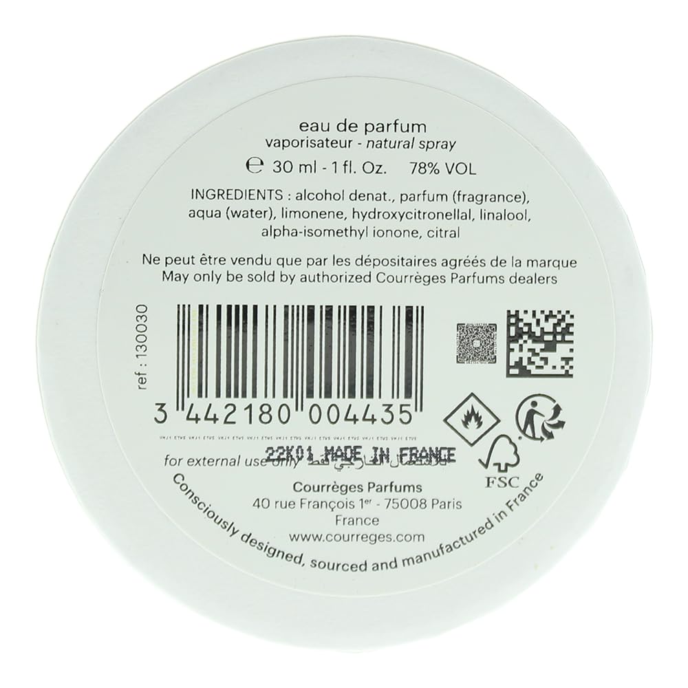 CourrÃ¨ges L'Empreinte Eau de Parfum 30ml Spray