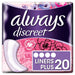 Always Discreet Liner Plus