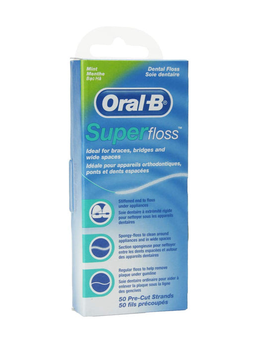 Oral-B Superfloss Pre-Cut Strands