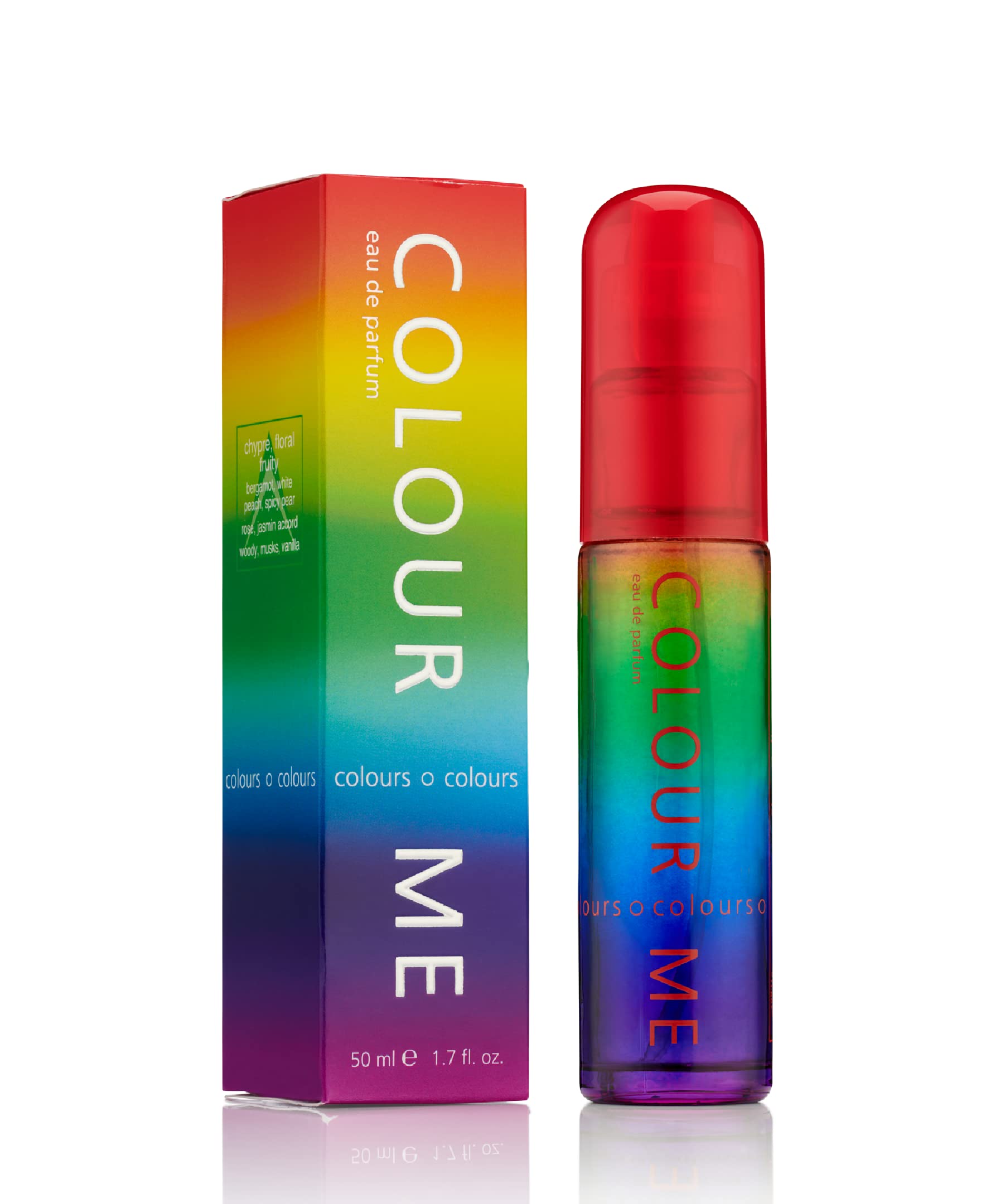 Milton Lloyd Colour Me Colours Eau de Parfum 50ml Spray - Eau de Perfume at MyBeautyBoutique by Milton Lloyd