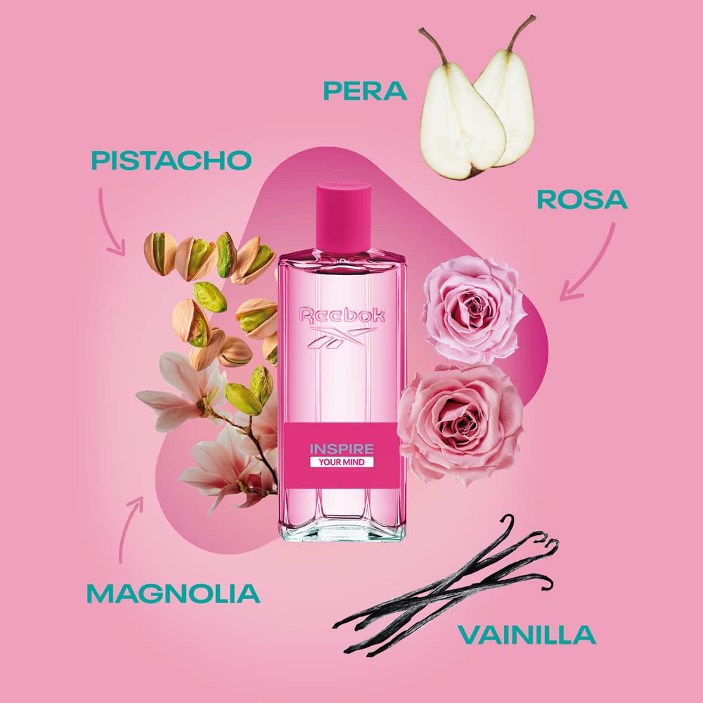 Reebok Inspire Your Mind Woman Eau de Toilette 100ml Spray - Eau de Toilette at MyBeautyBoutique by Reebok