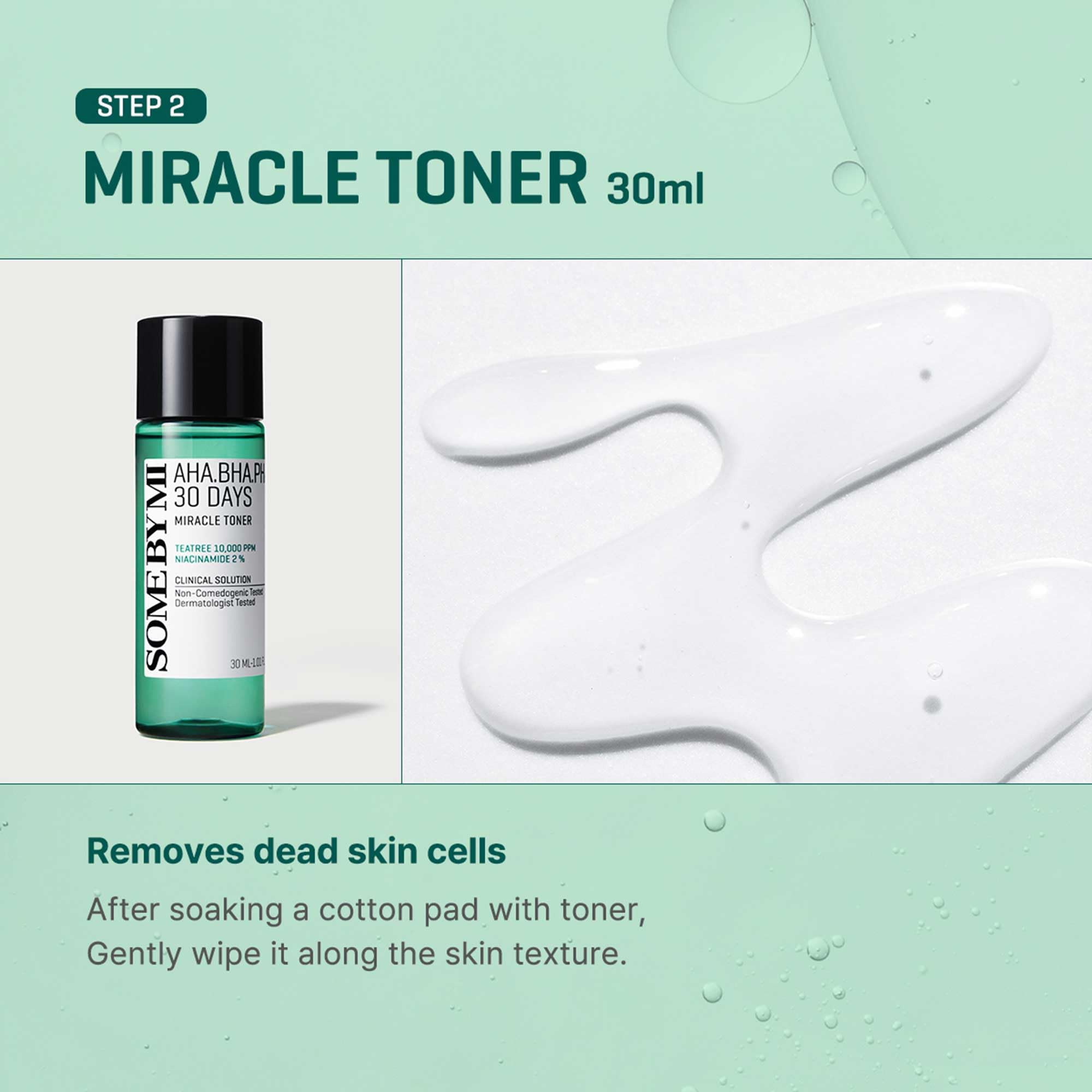 Some By Mi 30 Days AHA-BHA-PHA Miracle AC SOS Kit 4 Pieces (This set contains: 1x 30ml Acne Clear Foam 1x 30ml Toner 1x 20ml Cream 1x 10ml Serum)