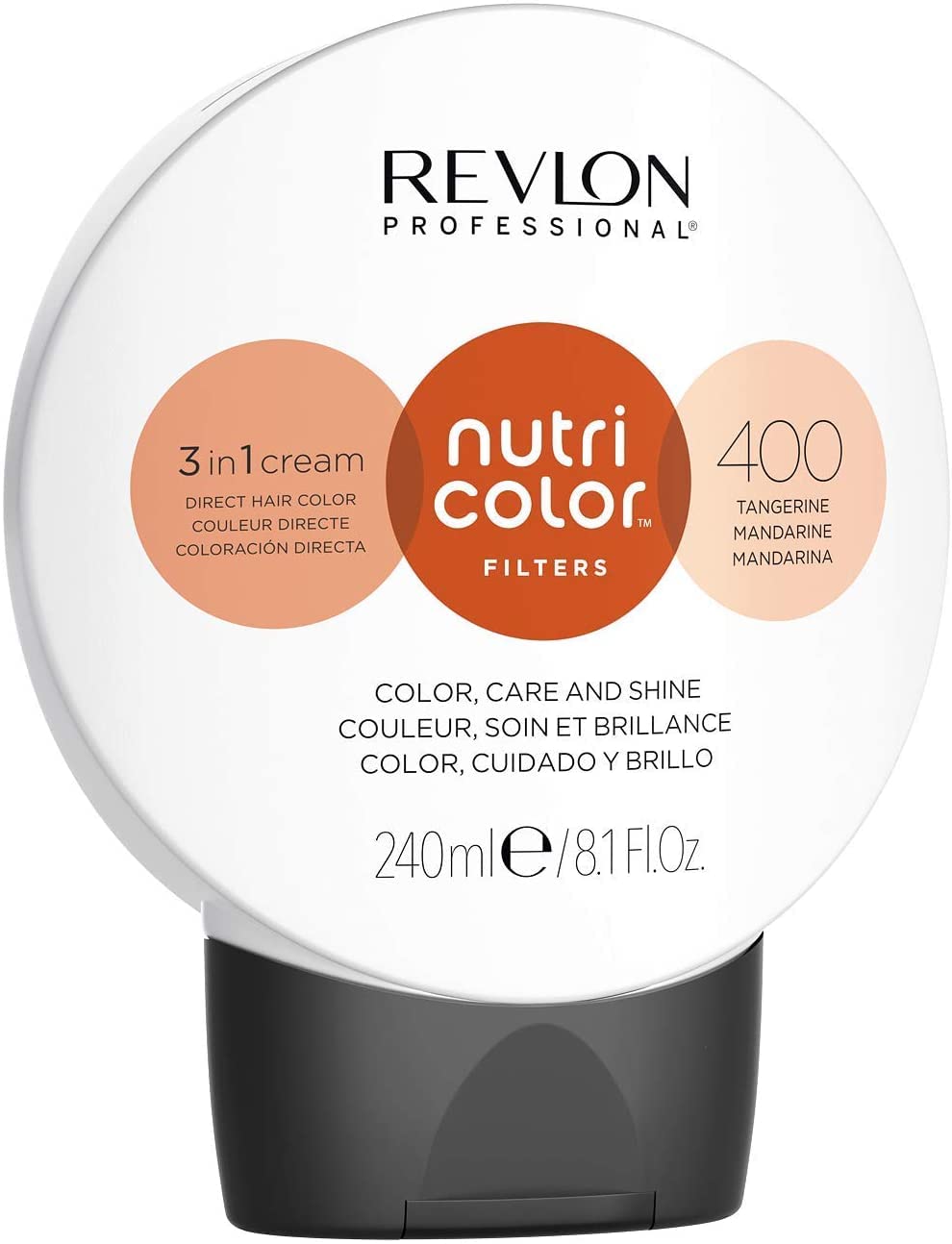 Revlon Nutri Color Filters 3 in 1 Cream Hair Colourant 240ml - 400 Tangerine