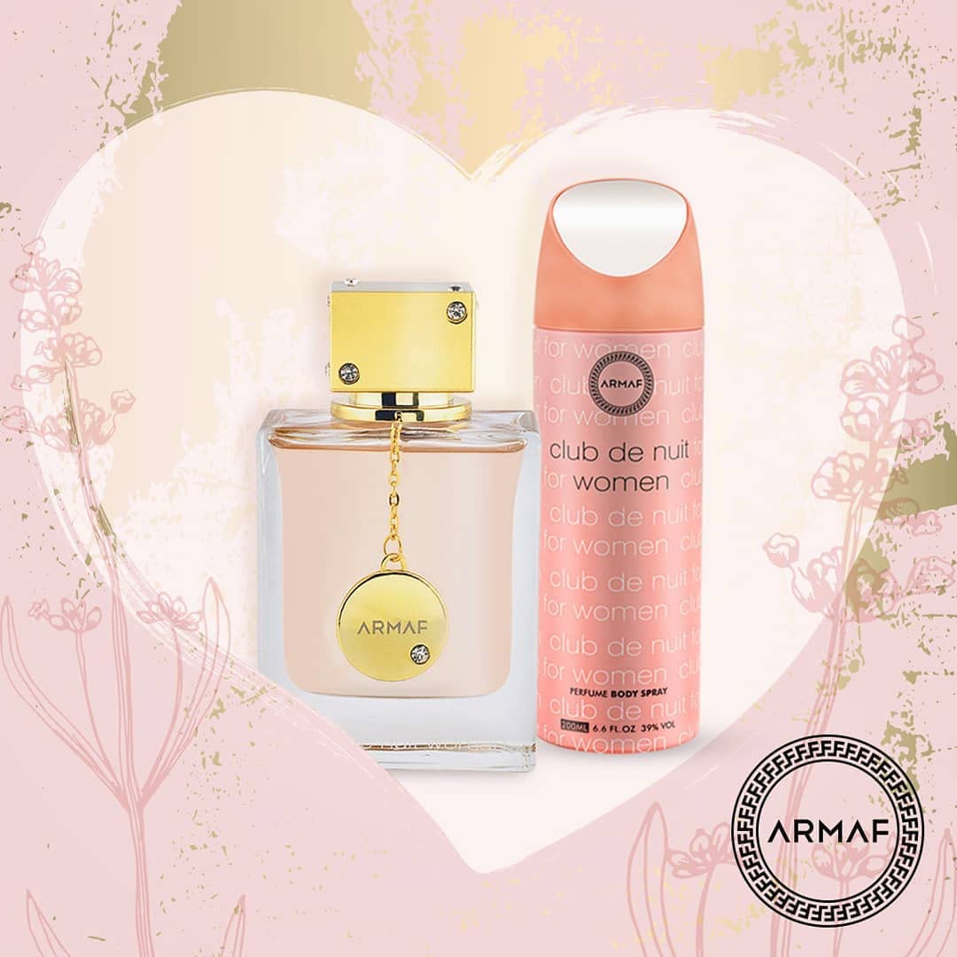 Armaf Club De Nuit Woman Gift Set 105ml EDP + 200ml Body Spray