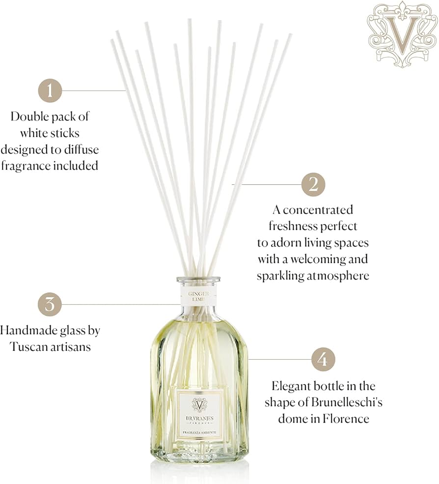 Dr. Vranjes Firenze White Sticks Diffuser 250ml - Bath & Body at MyBeautyBoutique by Dr. Vranjes Firenze