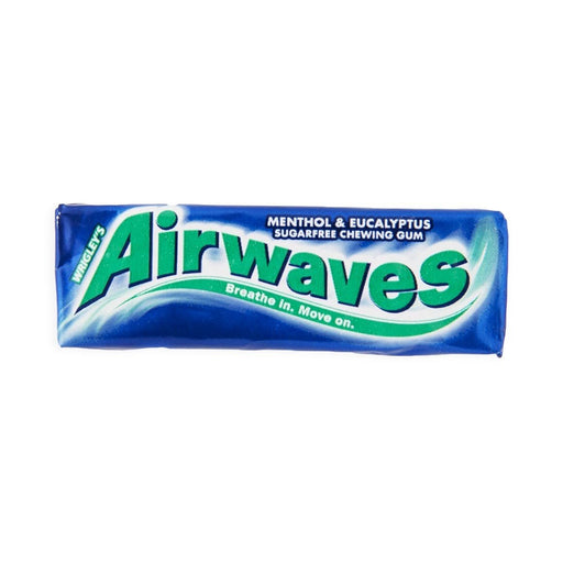 Airwaves Sugar-Free Chewing Gum Menthol & Eucalyptus 30 Pack