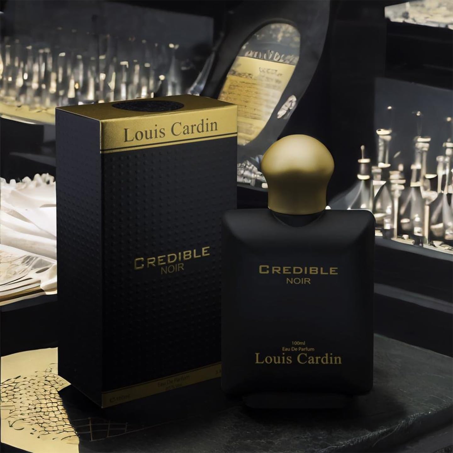 Louis Cardin Credible Noir Eau de Parfum 100ml Spray