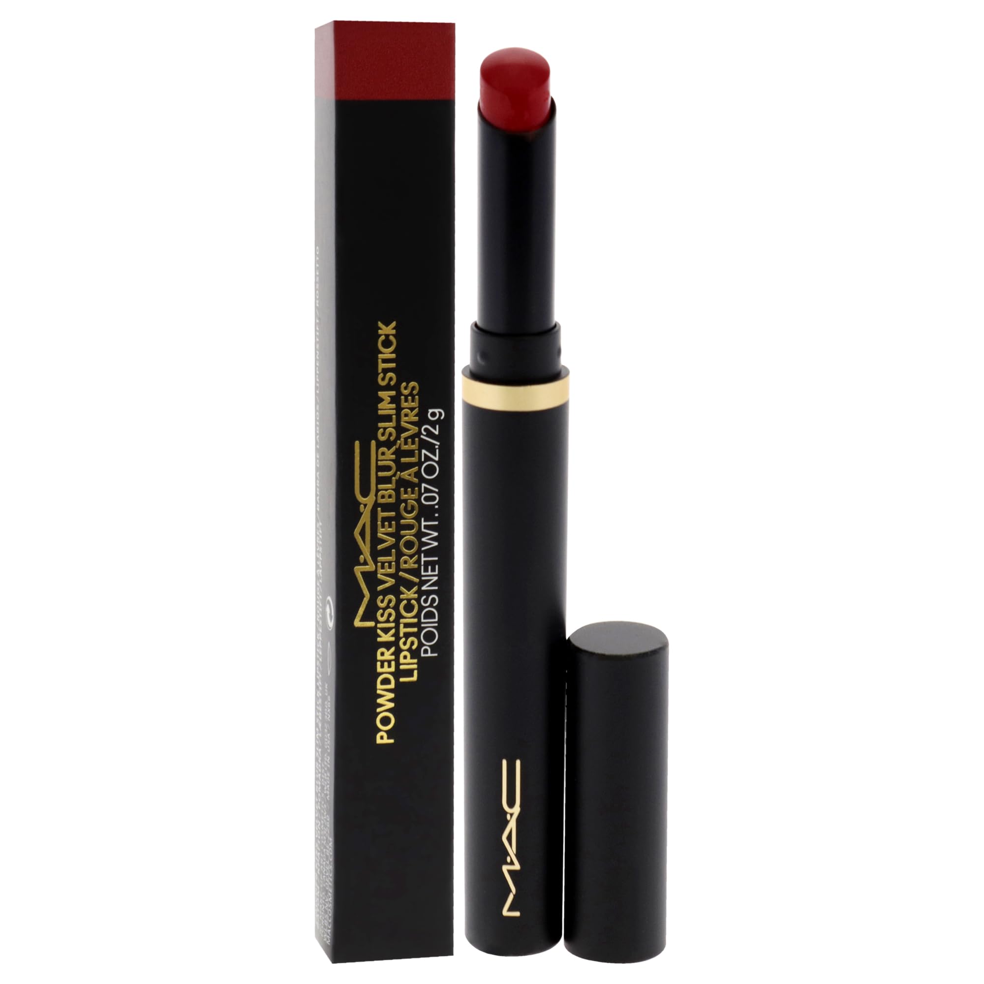 MAC Powder Kiss Velvet Blur Slim Stick 2g - 889 Ruby New