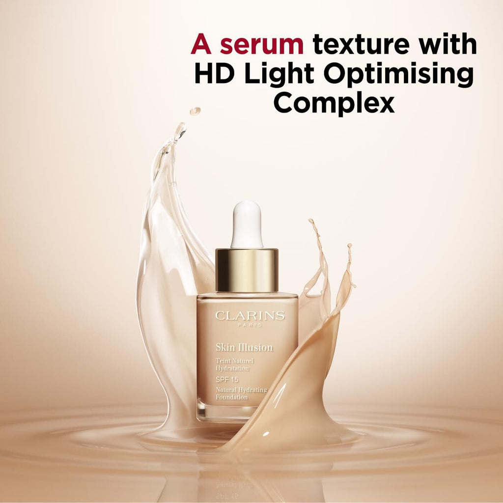 Clarins Skin Illusion Natural Radiance Foundation SPF15 30ml - 110 Honey