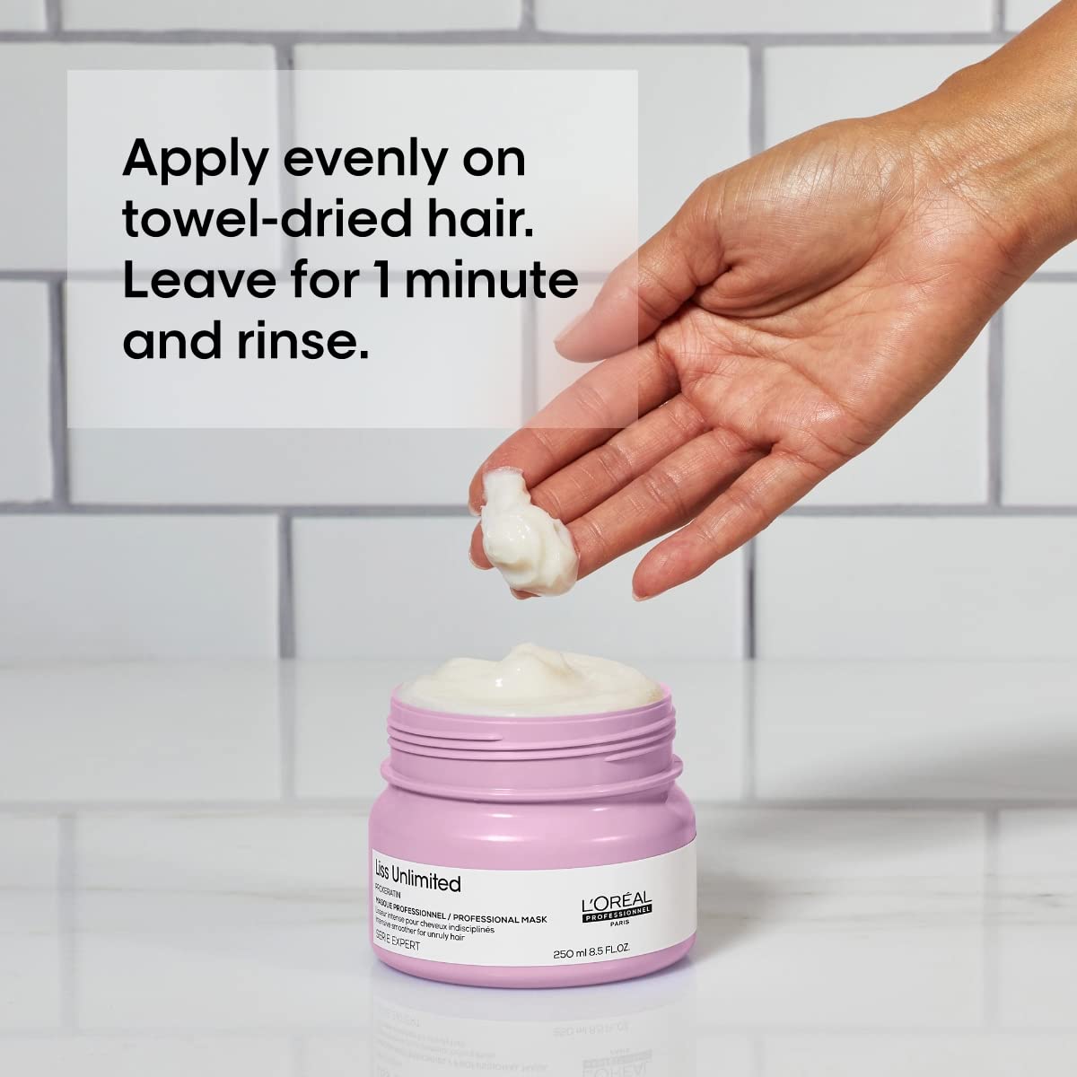 L'OrÃéal Serie Expert Prokeratin Liss Unlimited Hair Mask 250ml