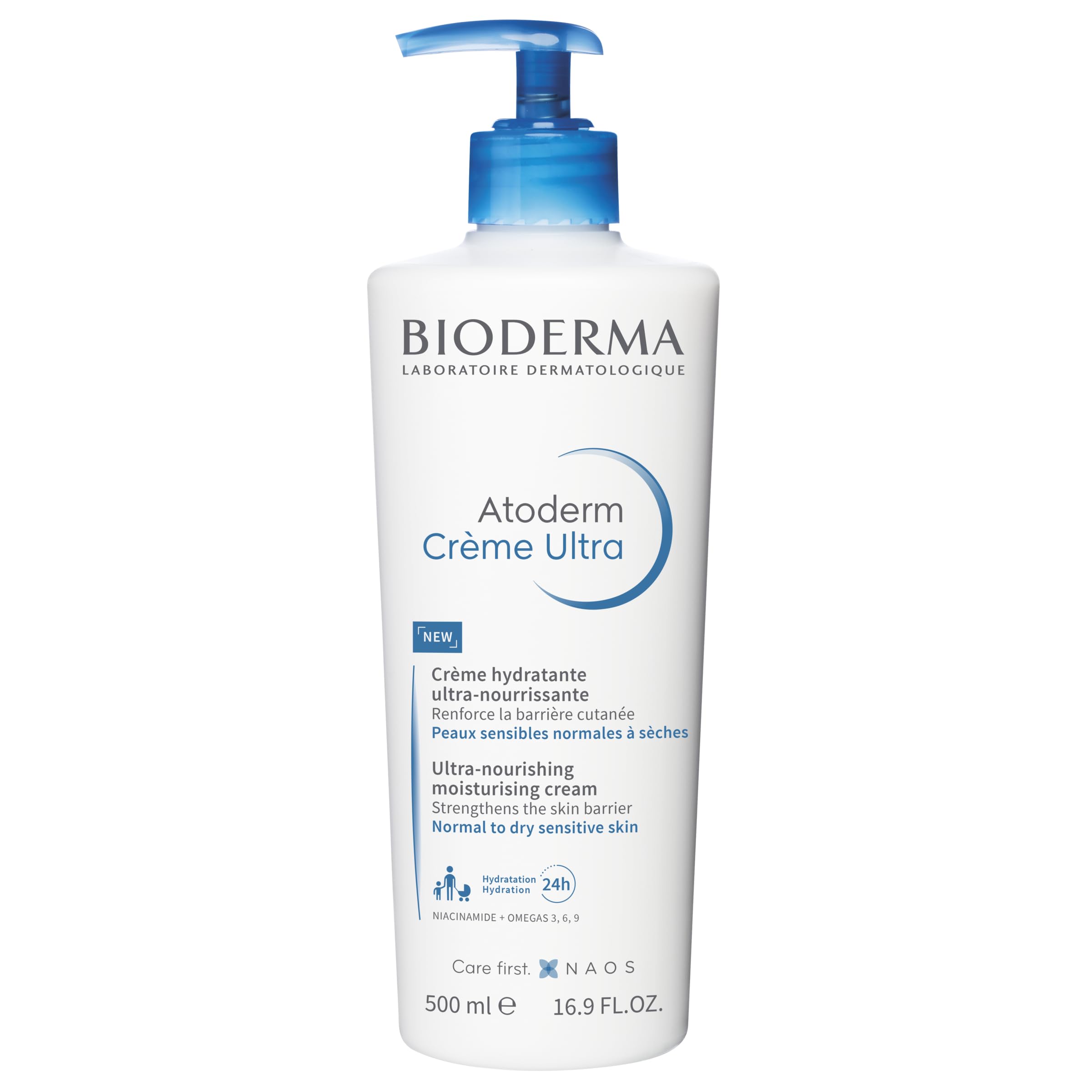 Bioderma Atoderm Ultra-Nourishing Moisturising Cream 500ml