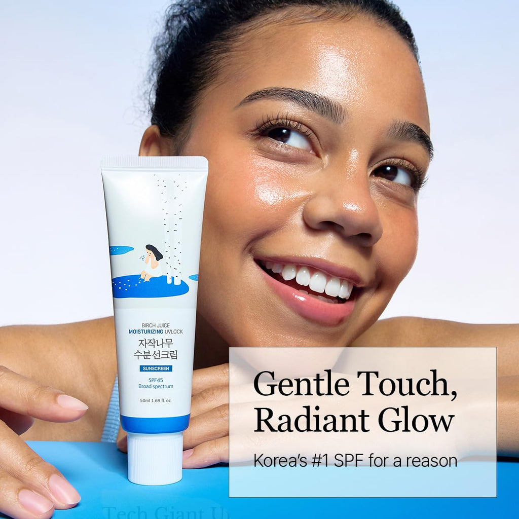 Round Lab Birch Juice Moisturising Sun Cream SPF50+ PA++++ 50ml