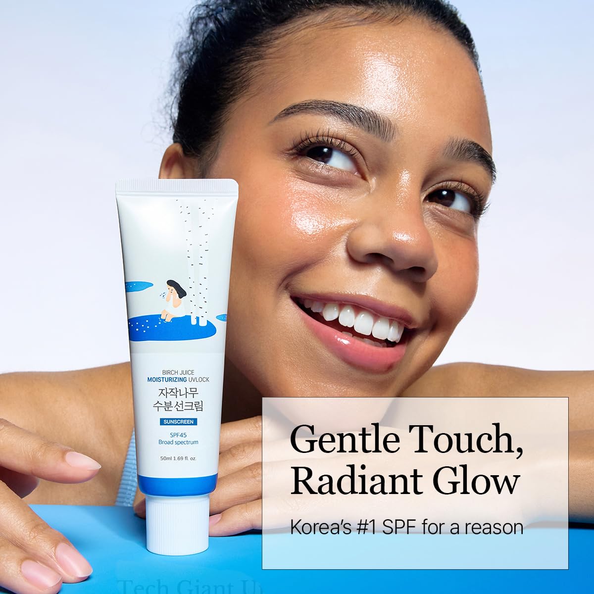 Round Lab Birch Juice Moisturising Sun Cream SPF50+ PA++++ 50ml