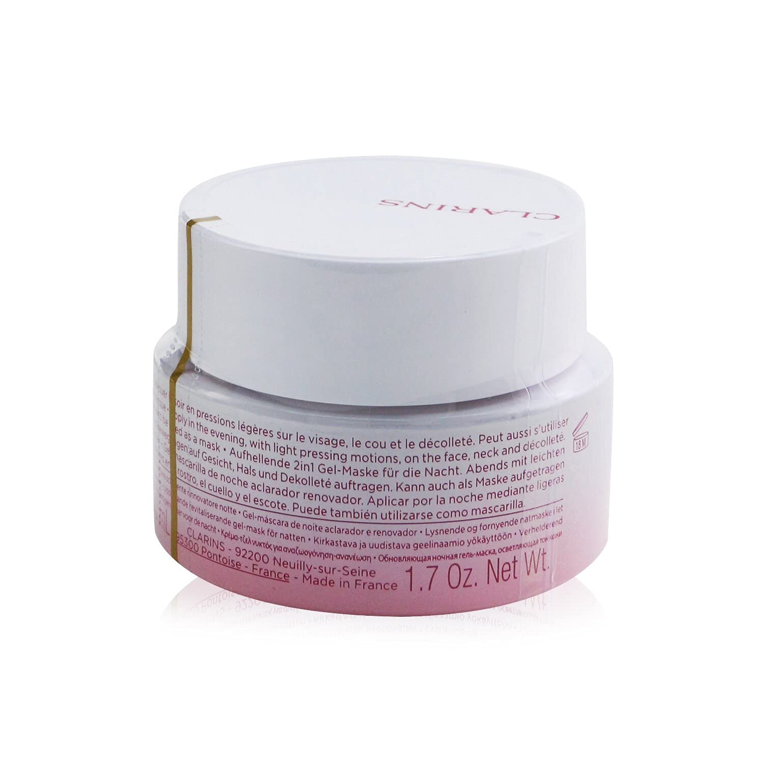 Clarins White Plus Brightening Revive Night Mask-Gel 50ml
