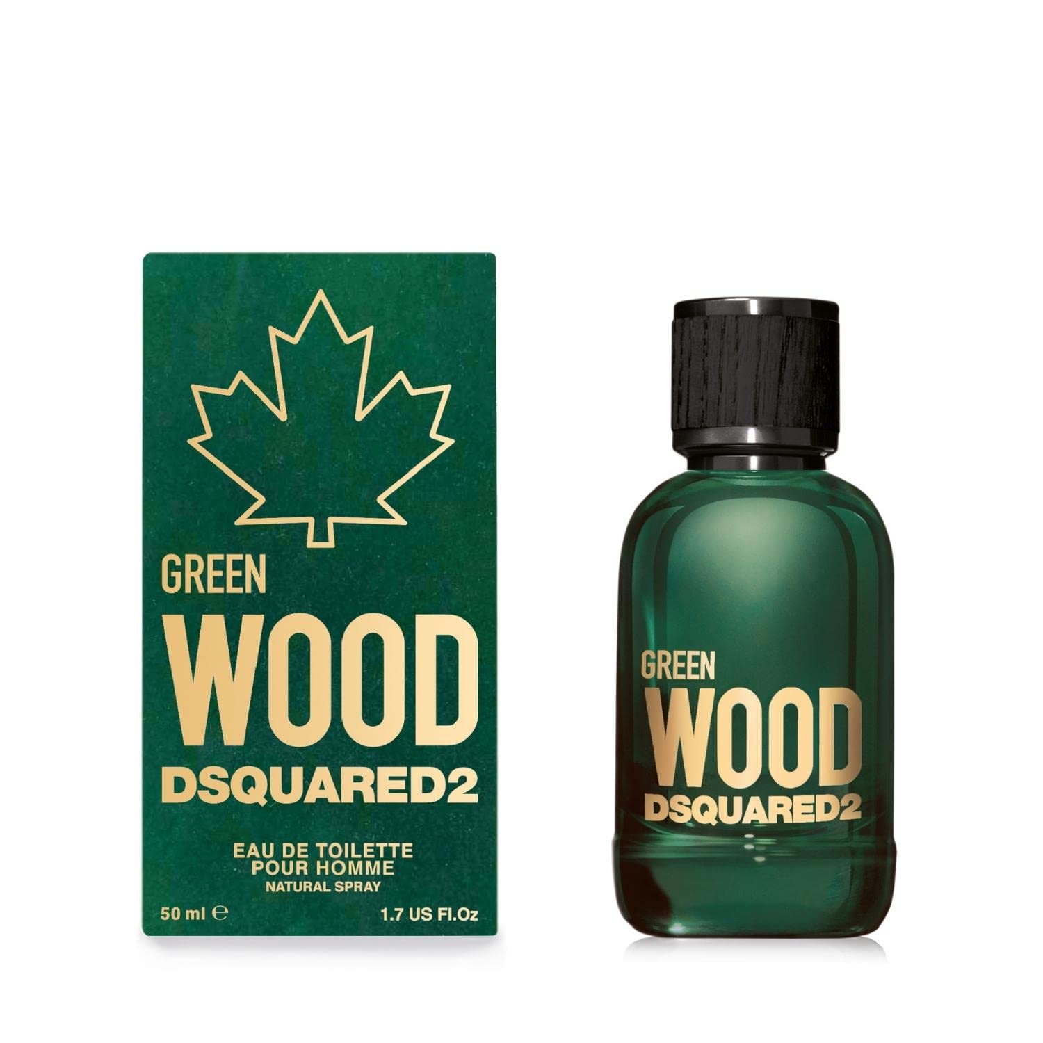 Dsquared2 Green Wood Eau De Toilette 50ml - Eau De Toilette at MyBeautyBoutique by DSQUARED2