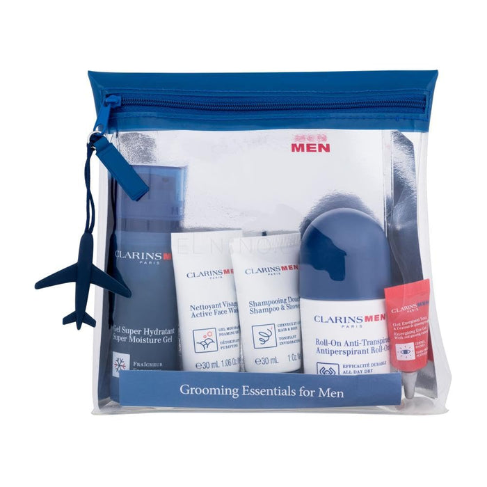 Clarins Men Grooming Essentials Set 6 Pieces