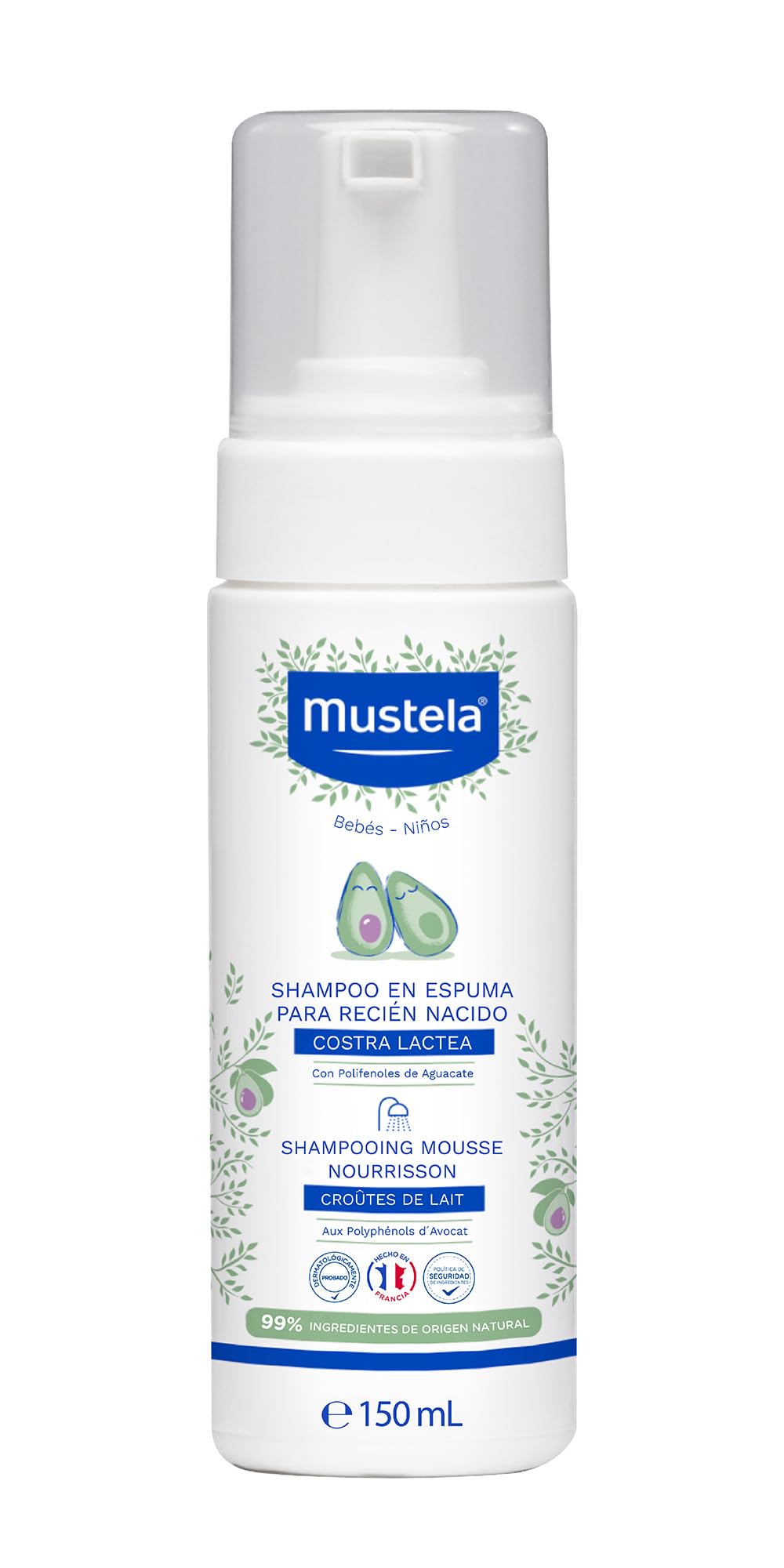 Mustela Cradle Cap Foam Shampoo