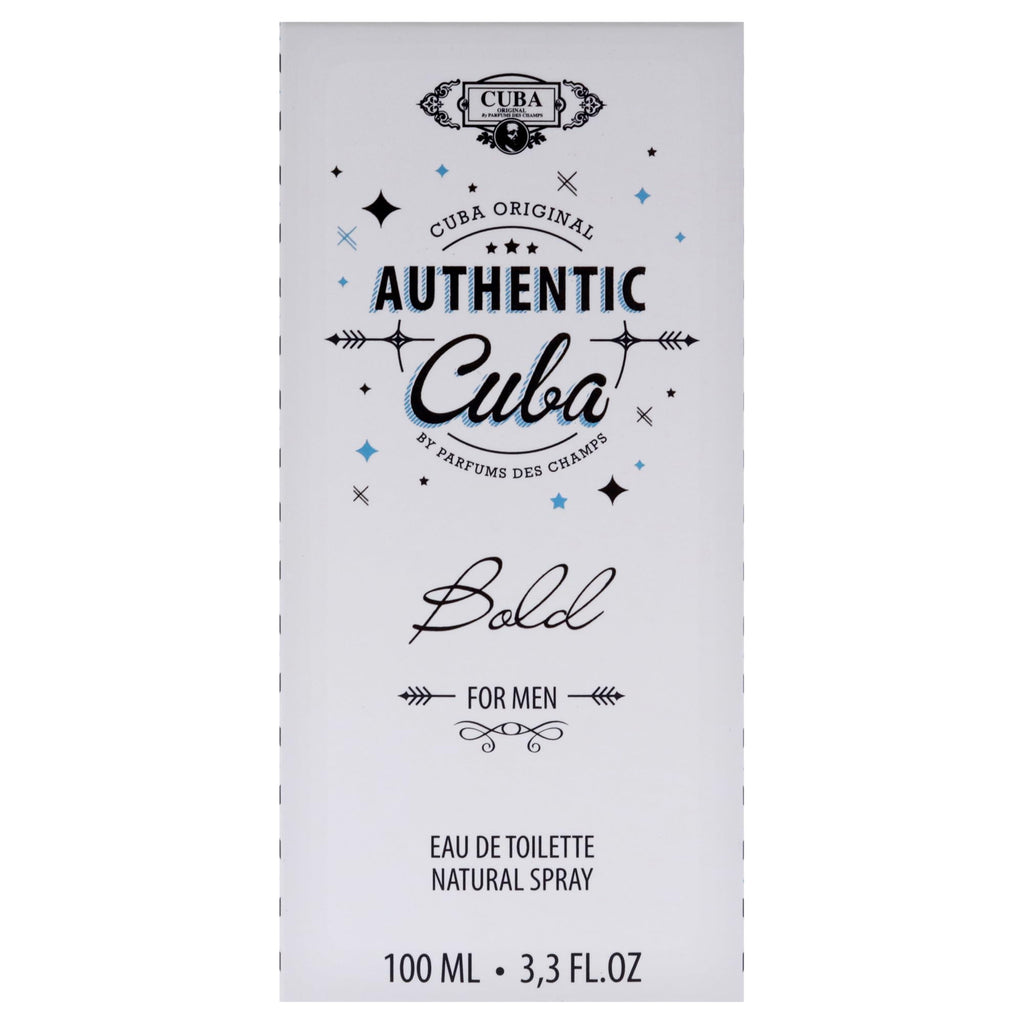 Cuba Paris Authentic Bold Man Eau de Toilet 100 ml Spray