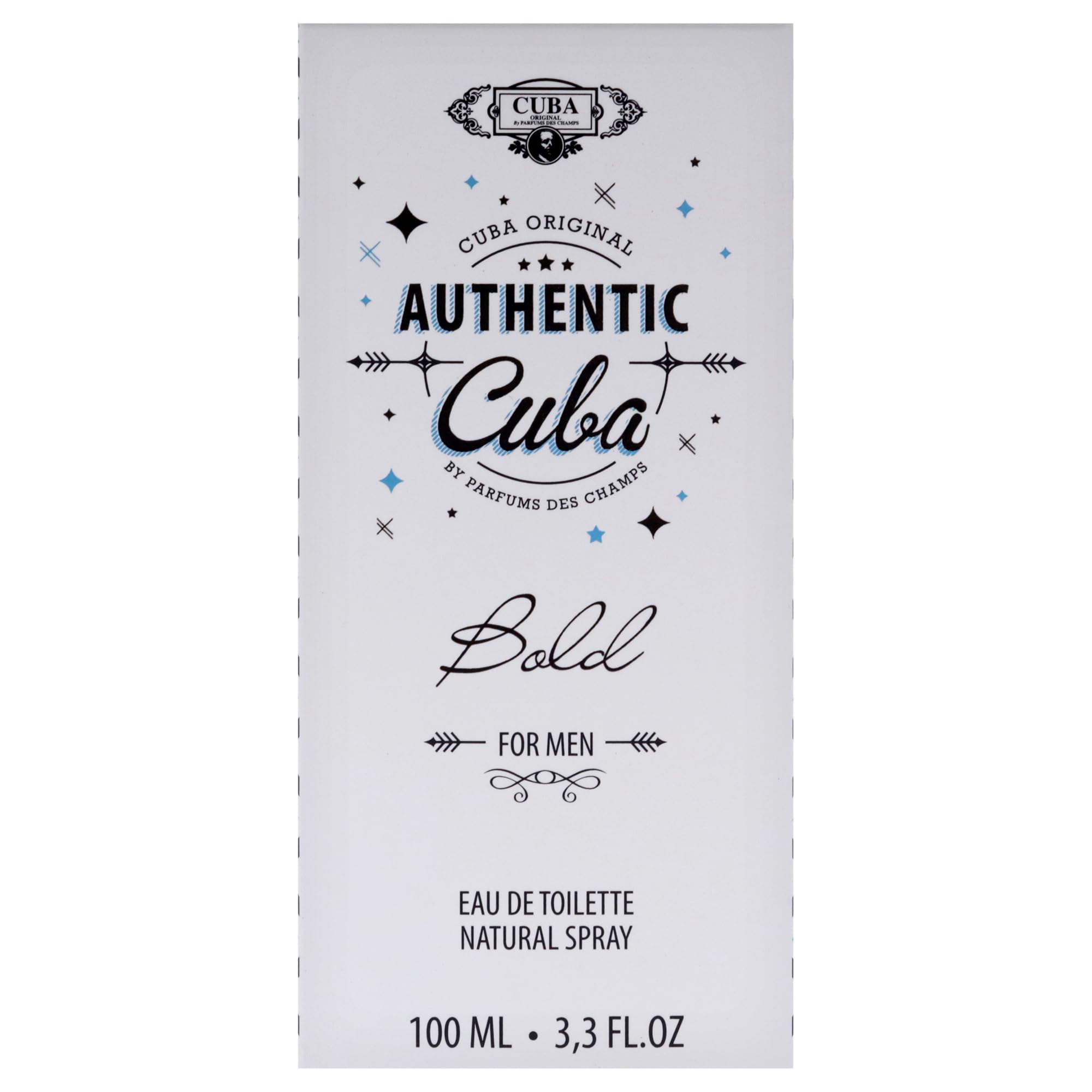 Cuba Paris Authentic Bold Man Eau de Toilet 100 ml Spray