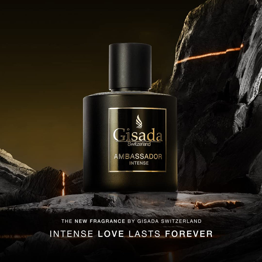Gisada Ambassador Intense Gift Set 50ml EDP + 100ml Shower Gel