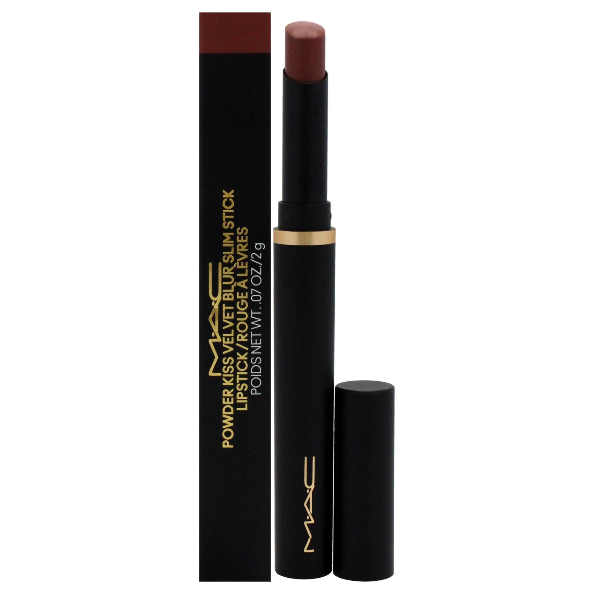 MAC Powder Kiss Velvet Blur Slim Lipstick 2g - Spice World