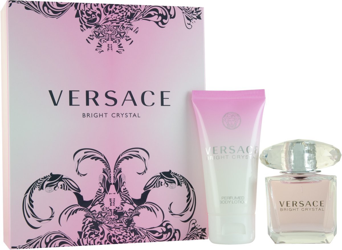 Versace Bright Crystal Gift Set 30ml EDT + 50ml Body Lotion