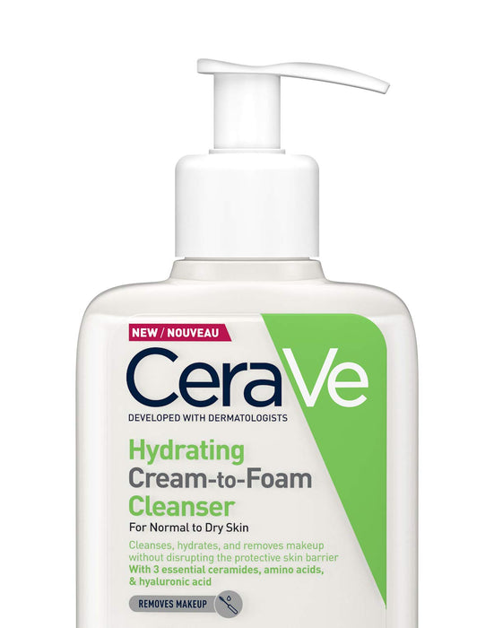 CeraVe Hydrating Cream To Foam Cleanser 236ml 