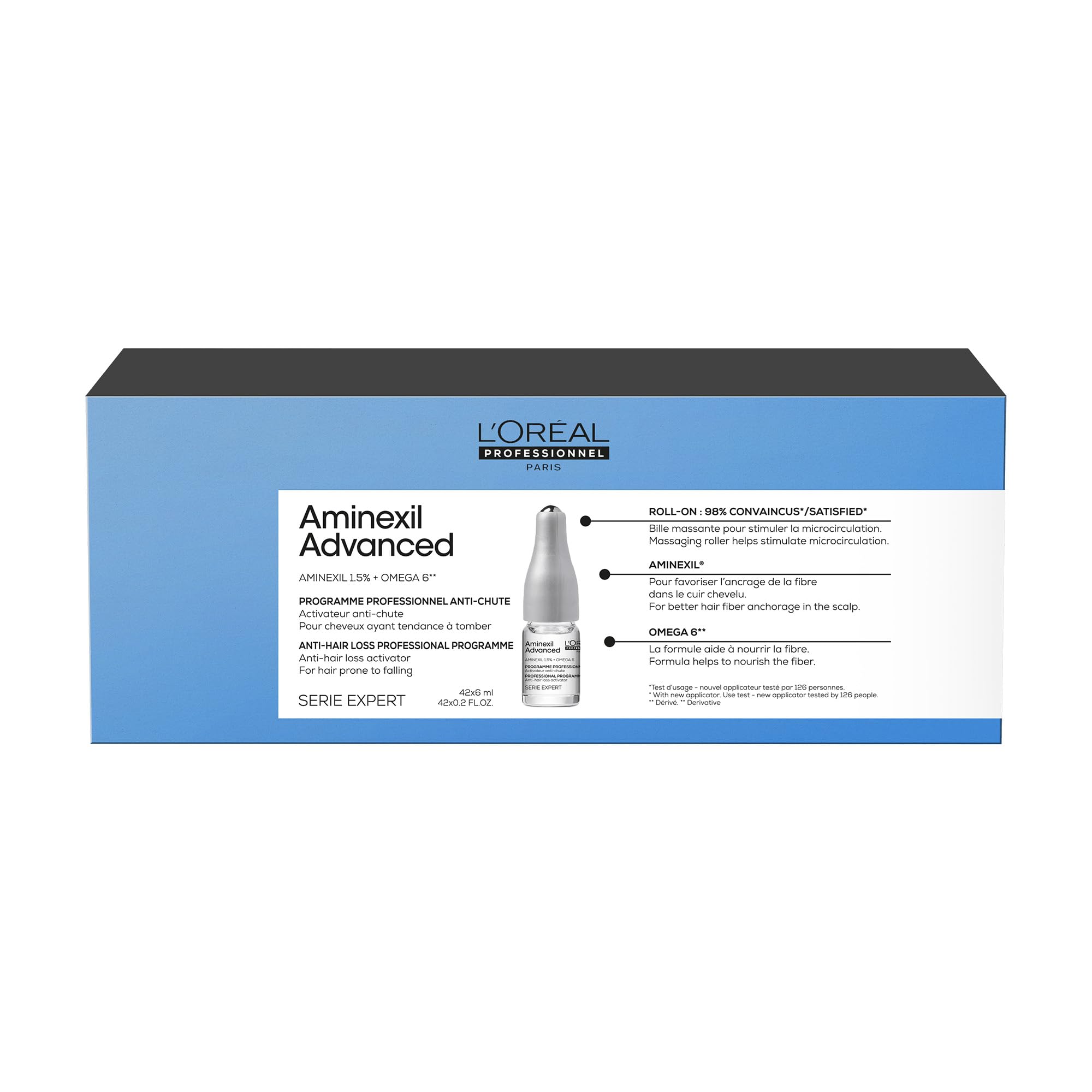 L'Or al Serie Expert Aminexil Advanced Anti-Thinning Hair Treatment 42x6ml