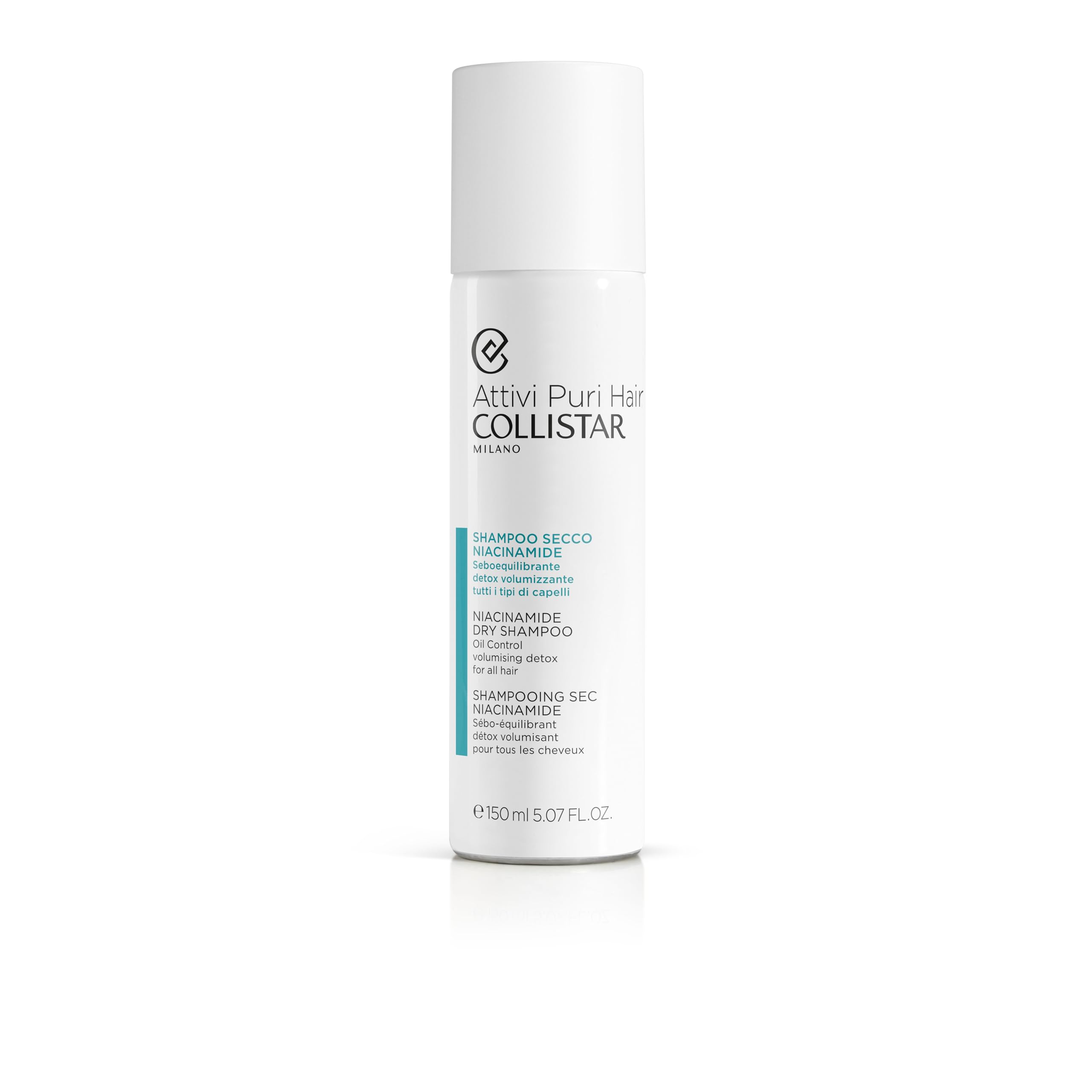 Collistar Pure Active Niacinamide Oil Control Dry Shampoo 150ml