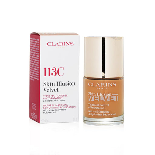 Clarins Skin Illusion Velvet Foundation 30ml - 113C