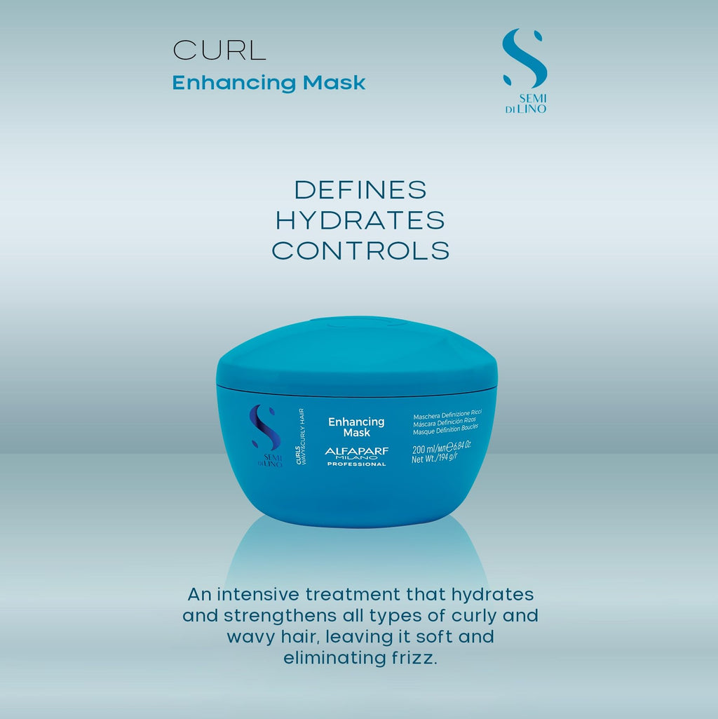 Alfaparf Semi Di Lino Curls Enhancing Mask 200ml
