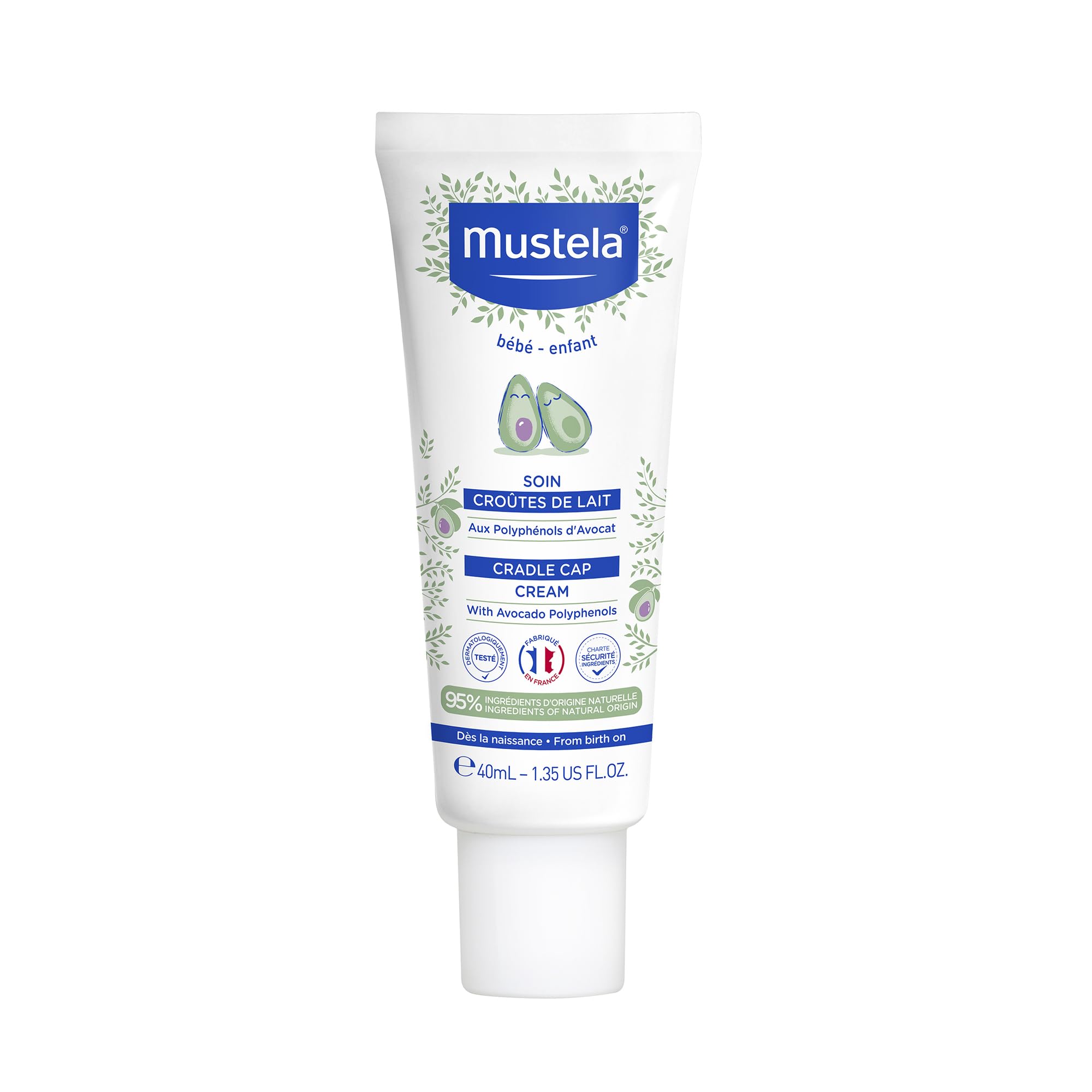 Mustela Bébé Cradle Cap Cream 40ml