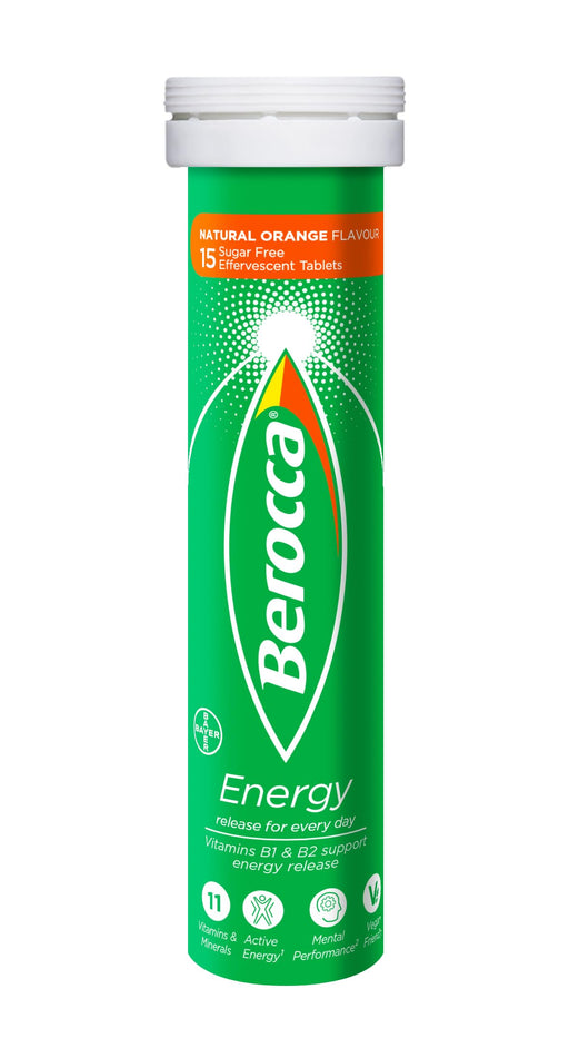 Berocca Effervescent Orange Tablets