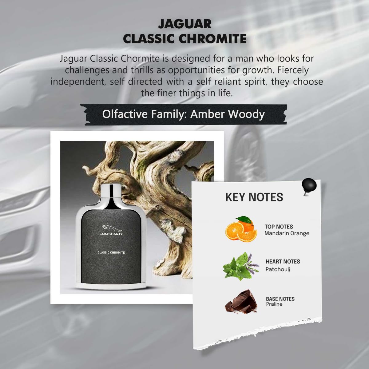 Jaguar Classic Chromite Eau de Toilette 100ml Spray