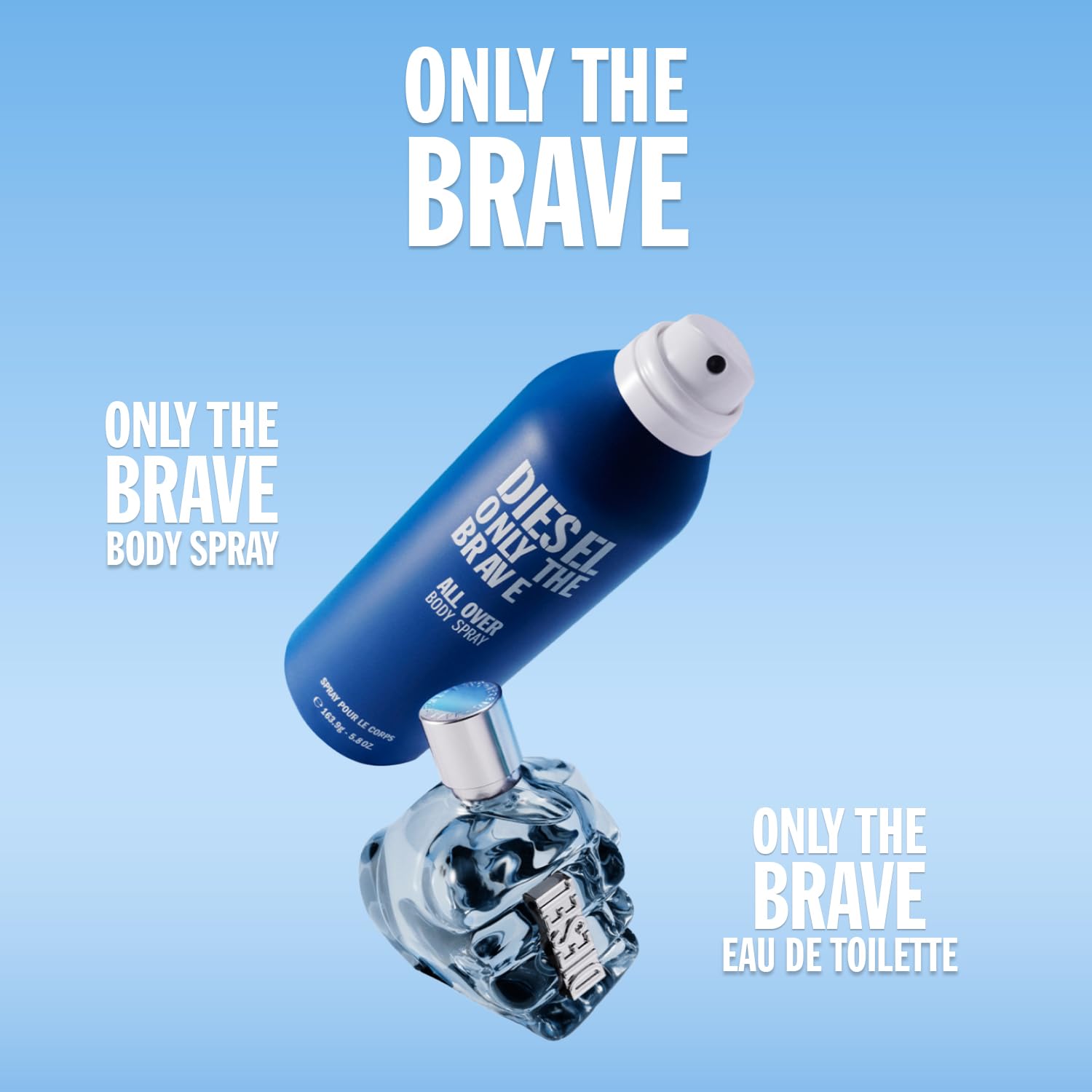 Diesel Only The Brave Body Spray 200ml - Body Spray at MyBeautyBoutique by Diesel
