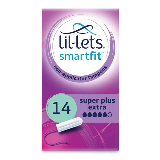 Lil-Lets Non-Applicator Tampons Super Plus Extra