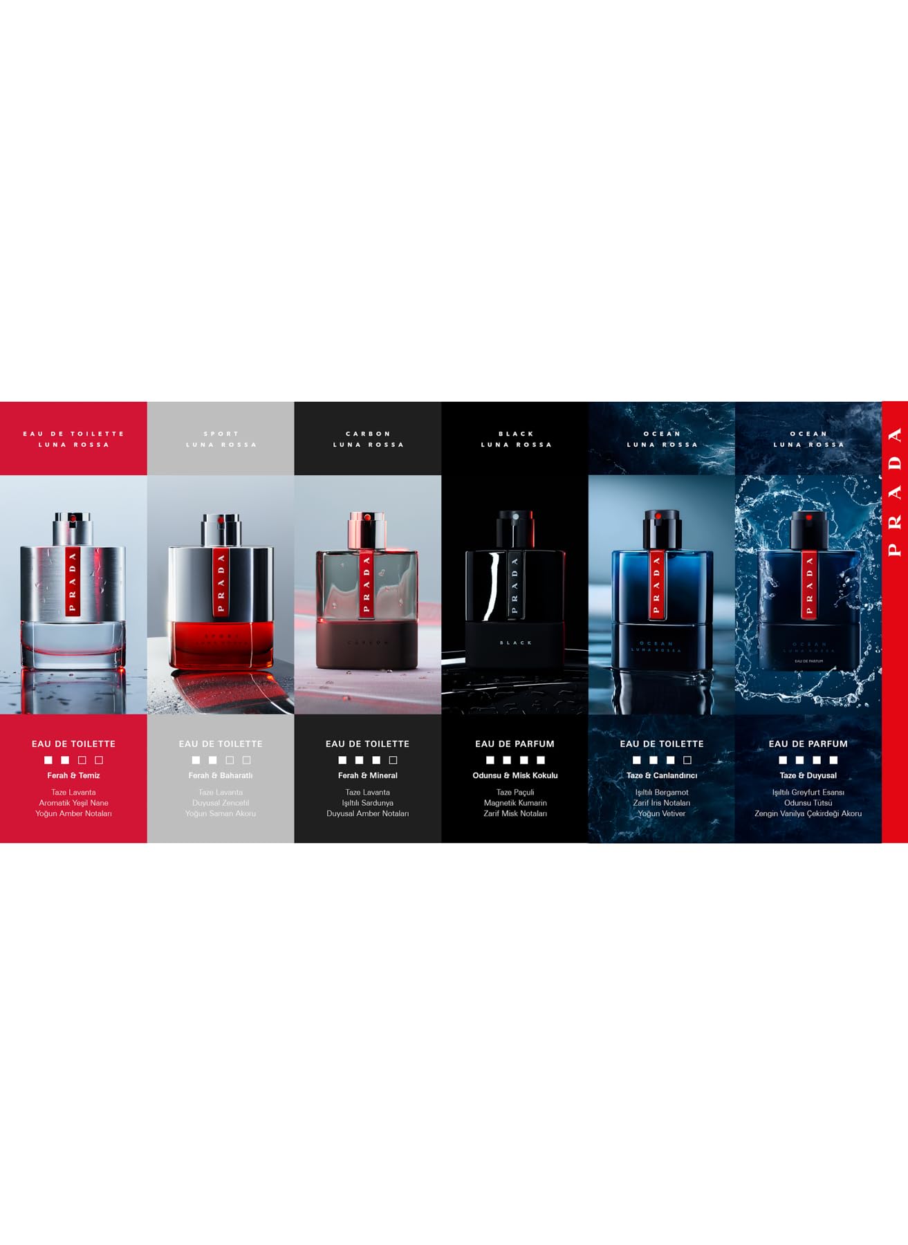 Prada Luna Rossa Ocean Eau de Parfum 50ml Spray